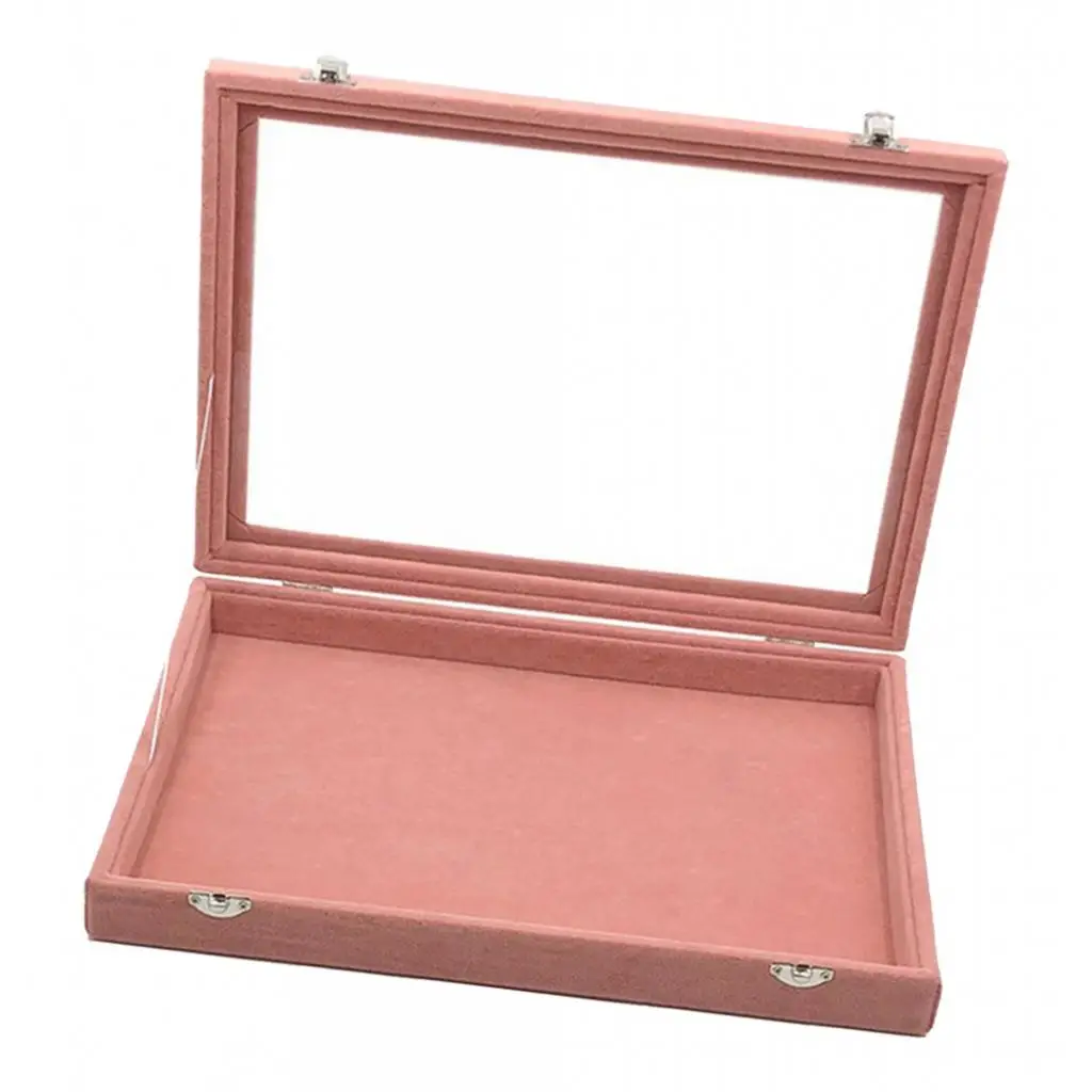 Necklace Earring Jewelry Display Organizer Box Tray Showcase Holder Large 1