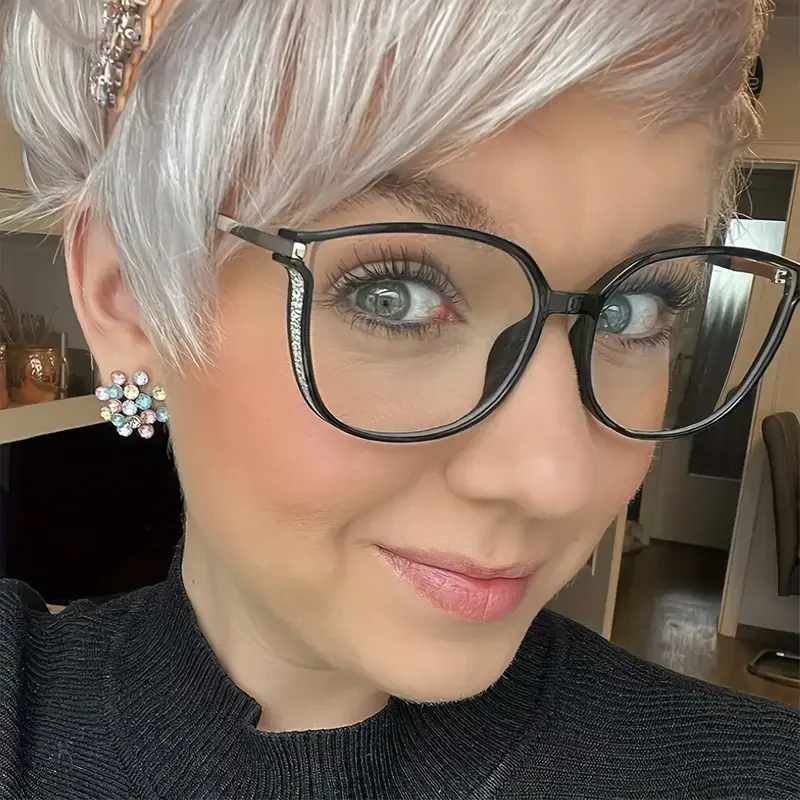 Cat Eye Reading Glasses Retro Fashion Presbyopic Glasses Ultralight Readers For Women Men 0 To +4.0