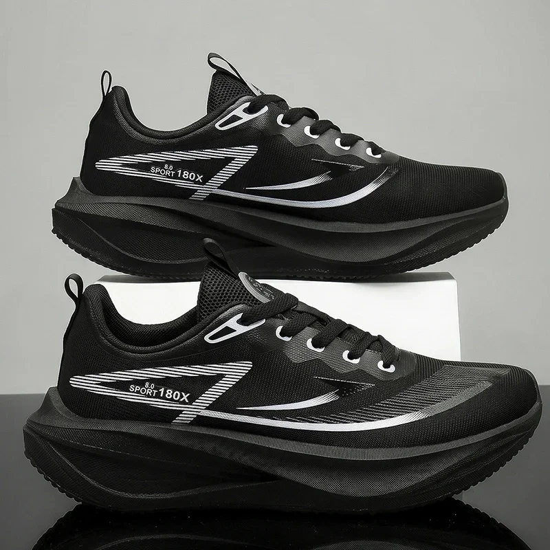 Running Shoes Carbon Board Speciality Marathon Men Sports Breathable Lightweight Women's Comfortable Athletic Nonskid Sneakers