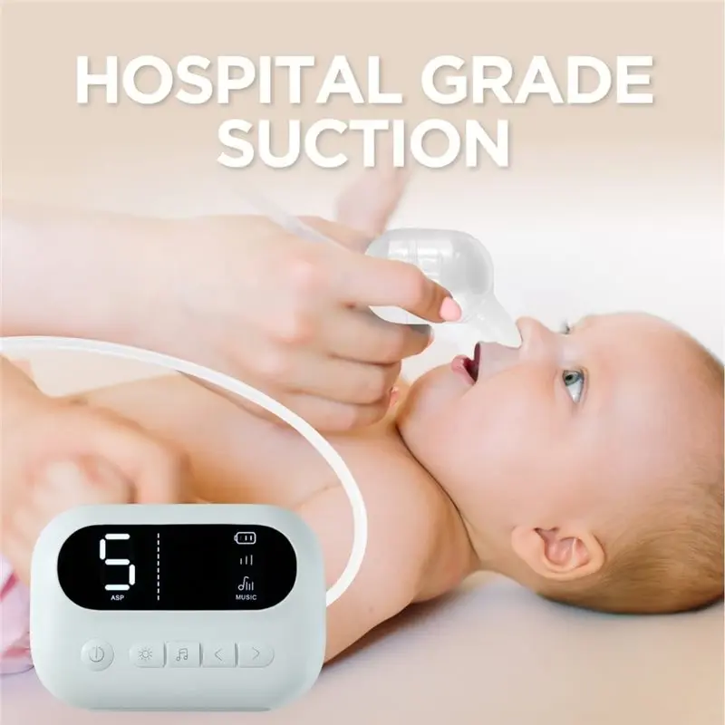 WOTT-Electric Baby Nasal Aspirators With Built-In Music And Night Light
