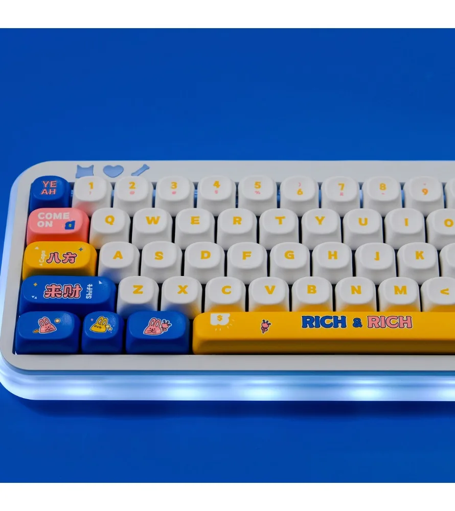 Keycap Sublimation mechanical keyboard cap wooting keycap PBTXOA height