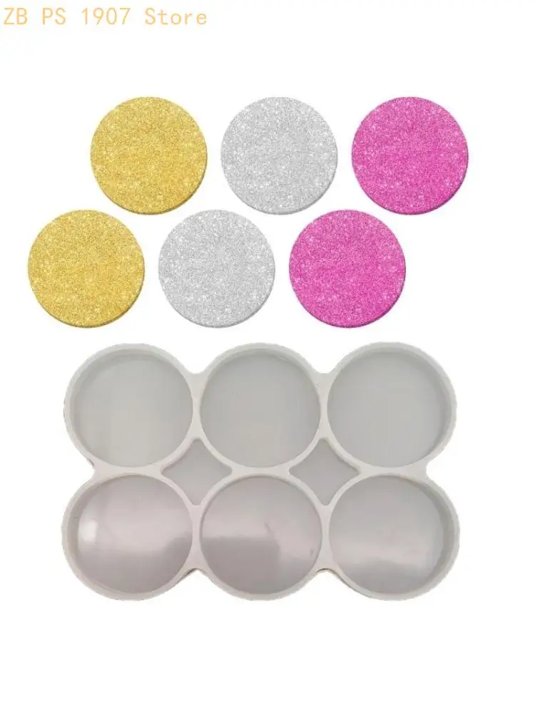 Round Silicone Mold DIY Craft Molds Resin Jewelry Molds Epoxy Resin Molds 55KA