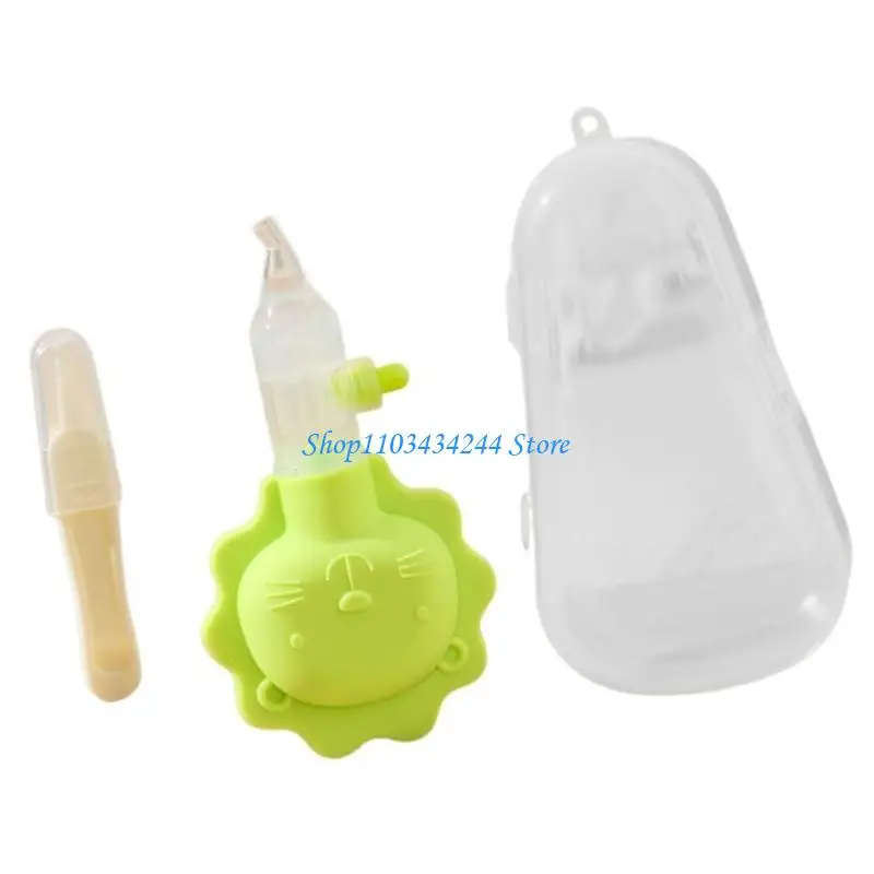 Effective Nasal Congestion Relief for Baby Adjustable Suction Nasal Aspirator Child Friendly Nose Aspirator with Tweezer