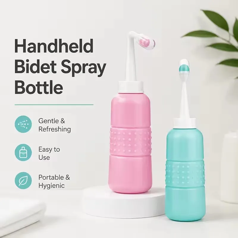 Perineal Irrigation Spray Bottle Handheld Leakproof Travel Bidet Bottles Hygiene Solution for Feminine Care Postpartum Recovery
