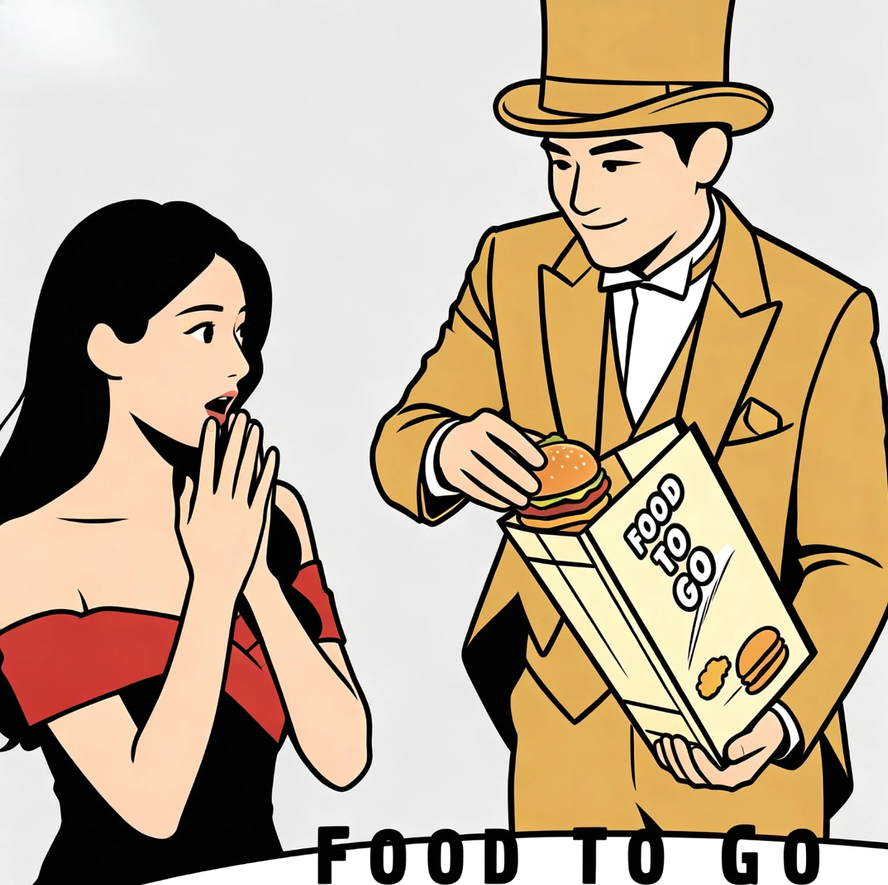 Food to Go Super Hamburg Magic Tricks Stage Gimmick Props Illusions Accessories Comedy Food Appearing From Menu Close UpMagie