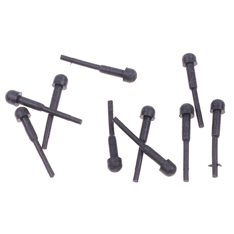 High Quality 10pcs Black Replacement Rubber Bumper silencer Hair Scissors Barber Shears Stopper