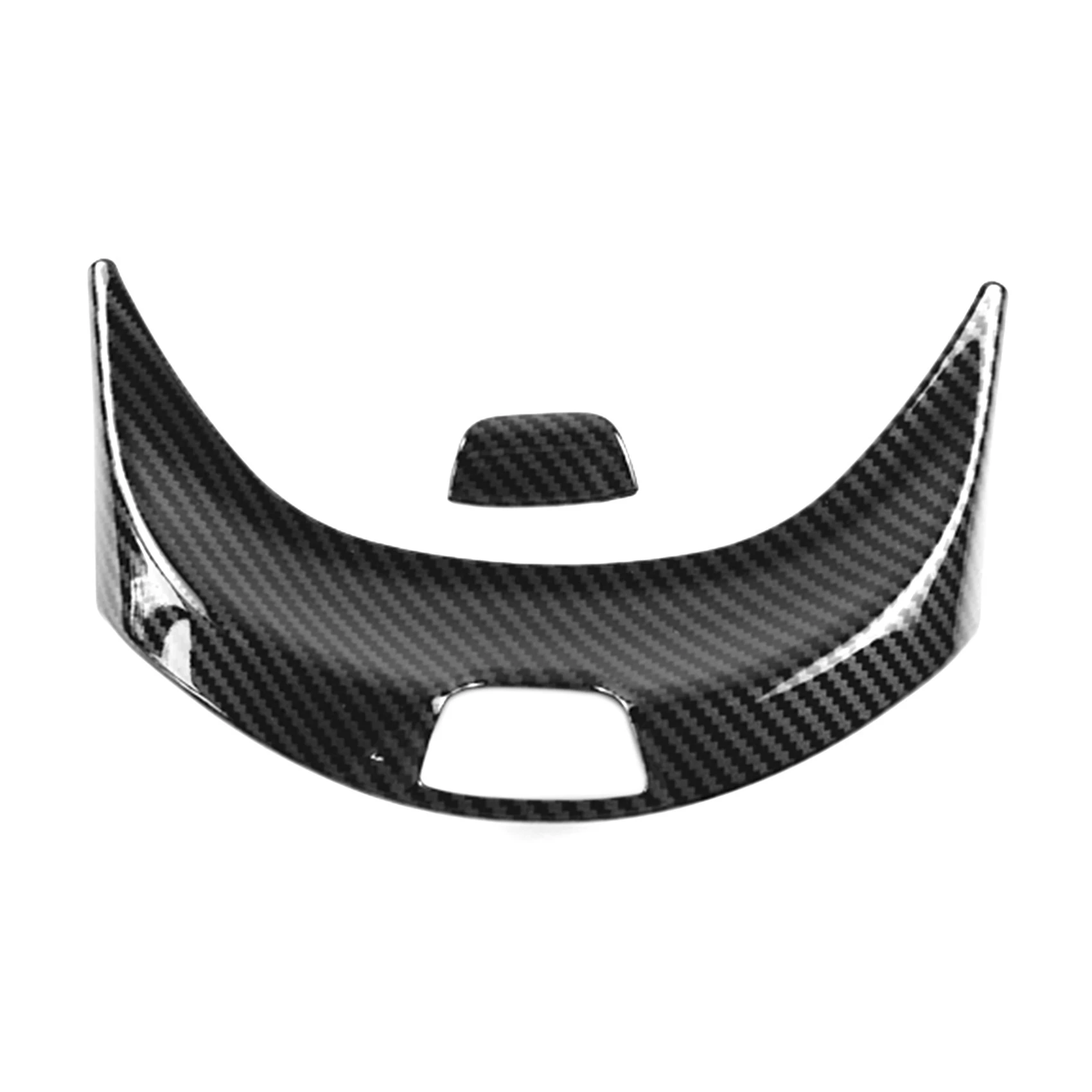 Car Center Console Armrest Box Trim Switch Buttons Panel Cover for Mercedes Benz E Class W213 2017-2021 Carbon Fiber