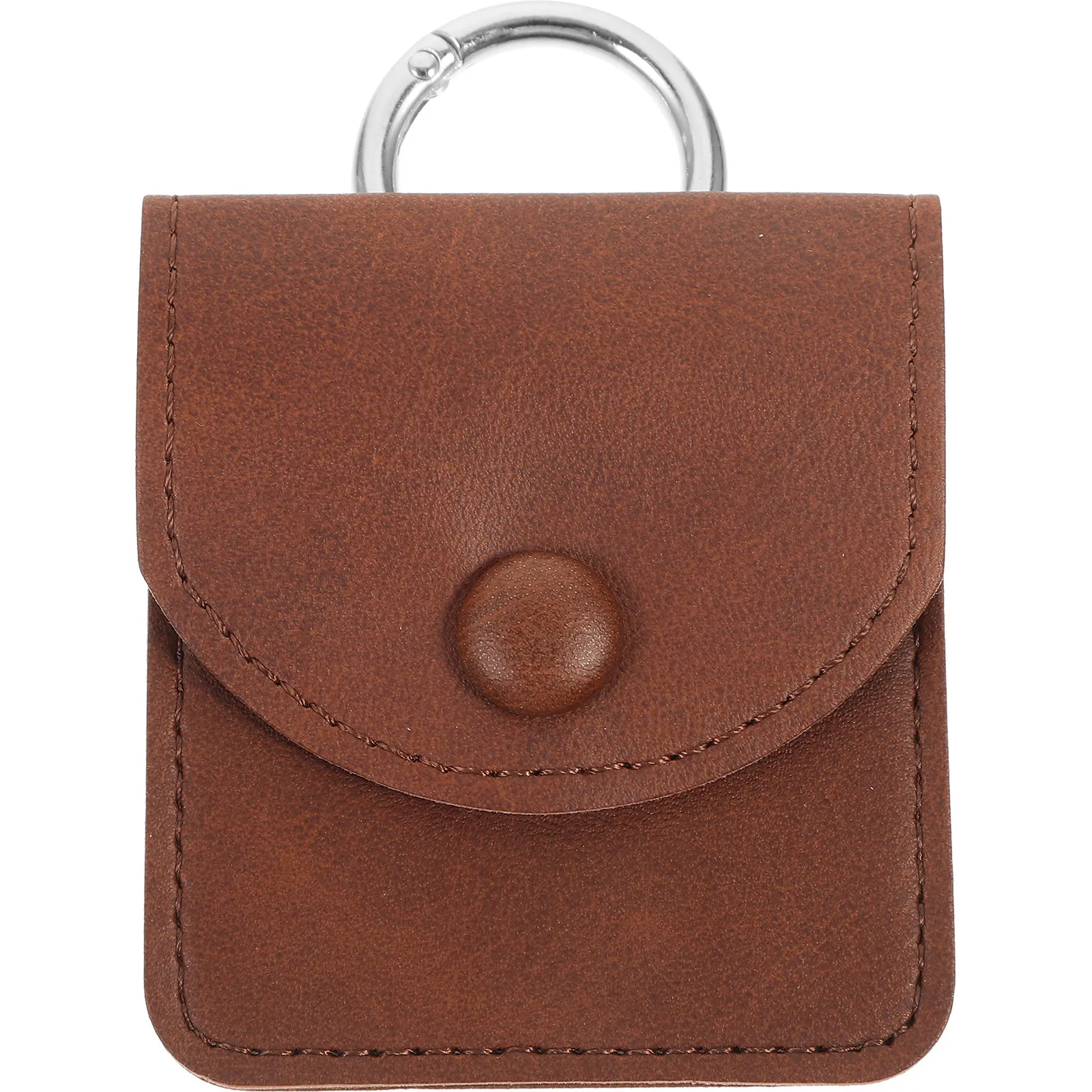 Mini Keychain USB Earphone Carrying Pouch Travel Jewelry Coin Bag Holder Portable Case for Outdoor Camping Hiking