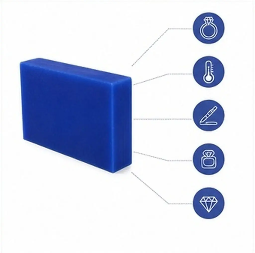 Jewelry Carving Wax Bricks Jewelers Casting Mold for Making Engraving Tool Jewellery
