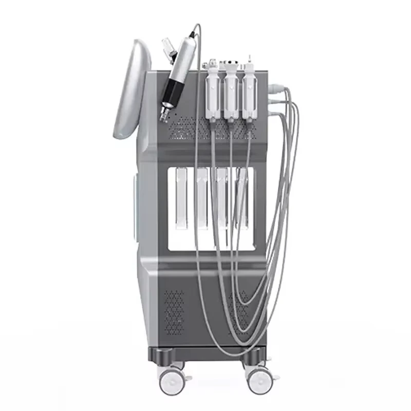 9 In 1 Microdermabrasion Aqua Facial Whitening Oxygen H2O2 Skin Care Facial Wrinkle Removal Skin Rejuvenation Machine