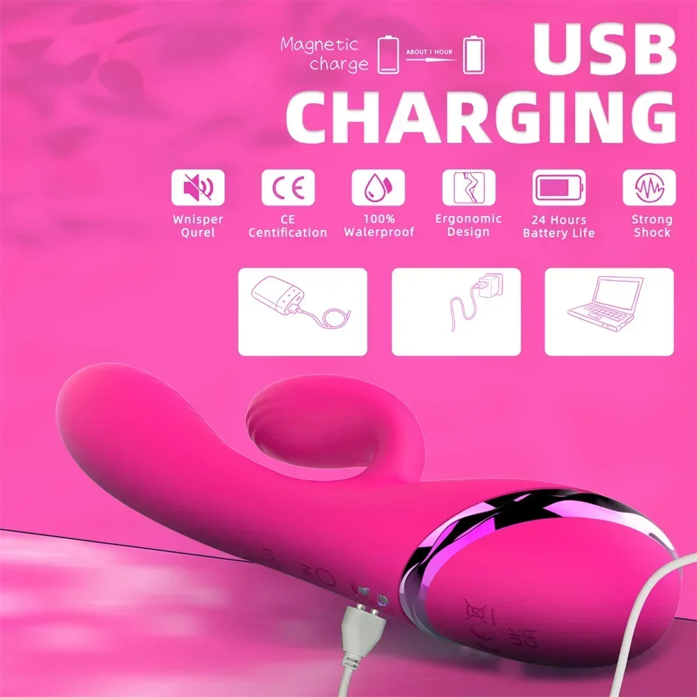 Inflatable Expansion G Spot Massager Clitoris Stimulator AV Vibrator Sex Toys for Women Sexual Wellness Product Adult Products