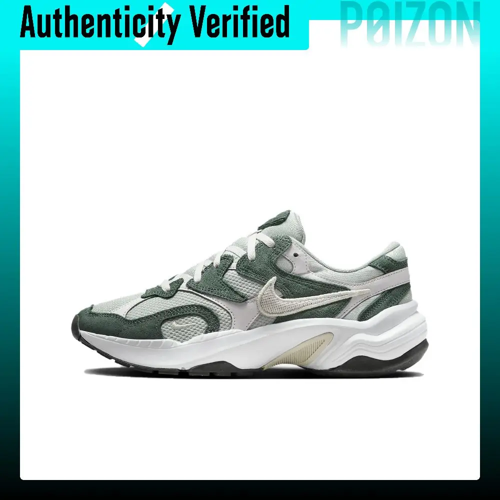 Nike AL8 Casual Shoes Women's Low-top White Green FJ3794-300