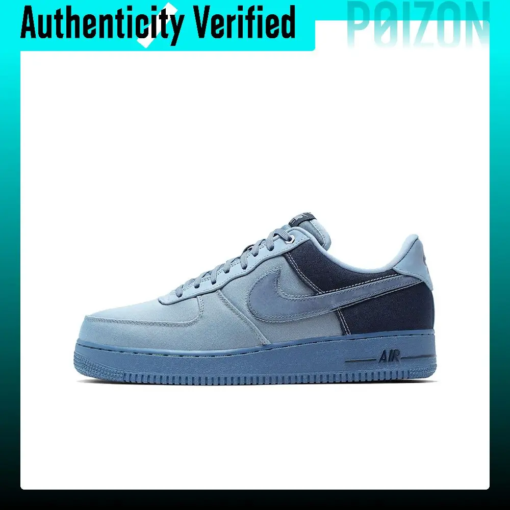 Nike Air Force 1 Skate Shoes Men's Low Top Blue CI1116-400