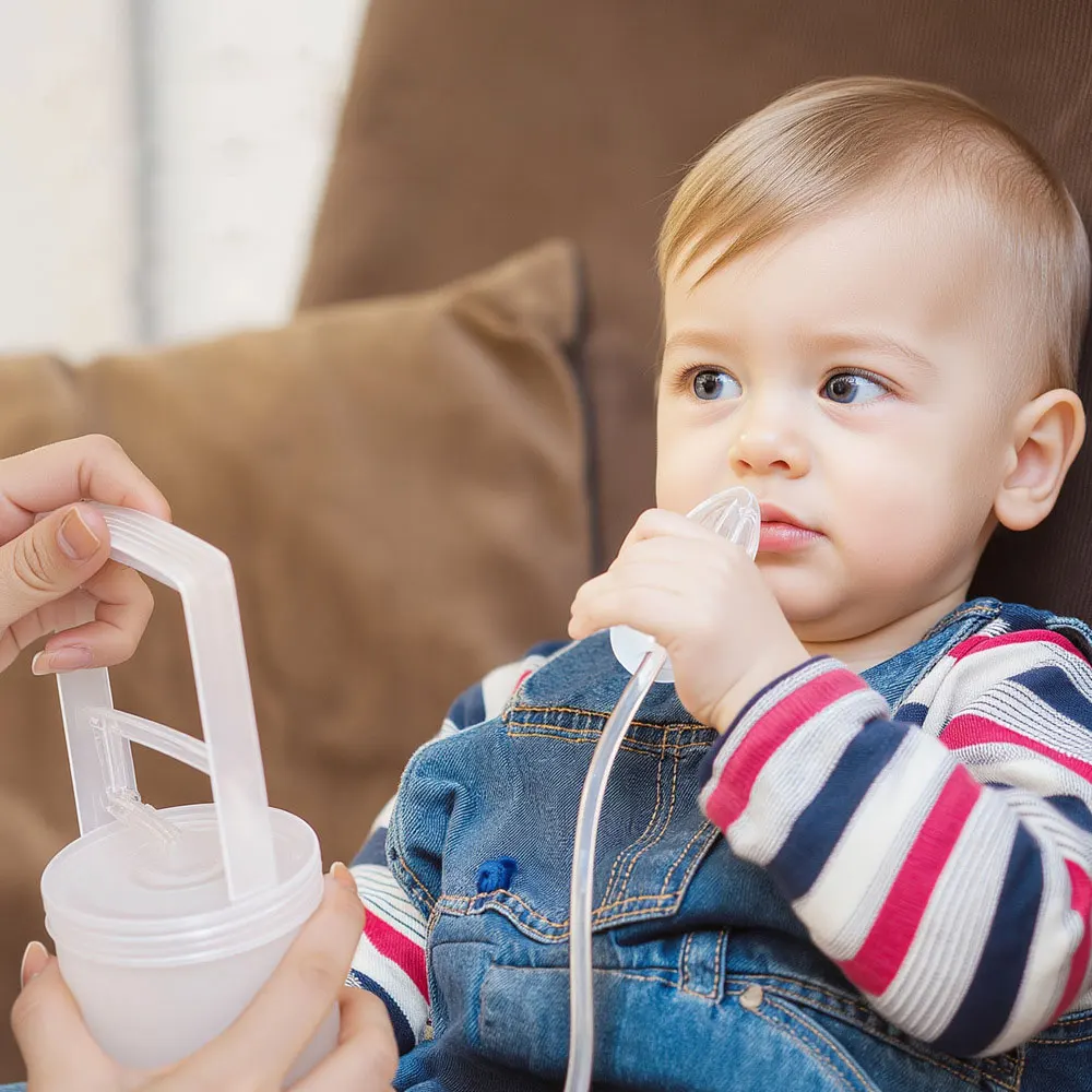 New Baby Nasal Aspirator Nose Sucker Nasal Aspirator Quiet Manual Nose Suctioners for Babies Baby Nasal Sucker Aspirator Snot