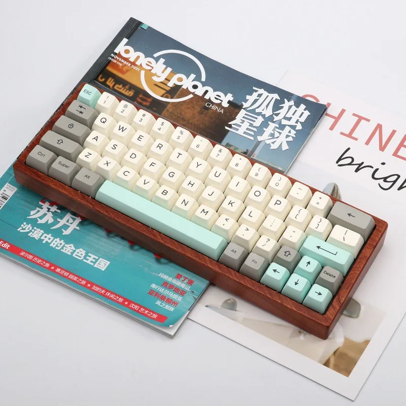 GH60 Keyboard Shell Customized Rosewood Walnut Wood Shell Adapt To 60% Keyboard Case Mechanical Keyboard Accessories Gifts DIY