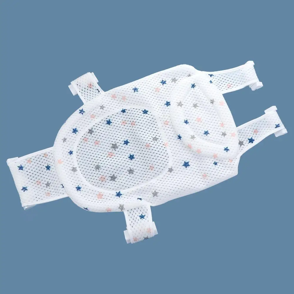 Foldable Newborn Non-slip Baby Tubs Bathtub Seat Cross-shaped Bath Mat