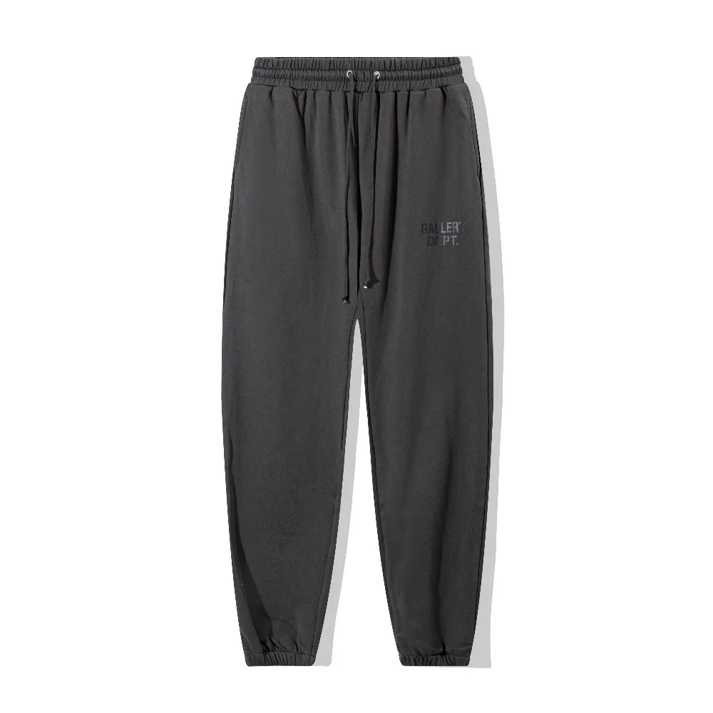 Gallery Dept Simple Sports Letter Printed Leggings Loose Casual Pants
