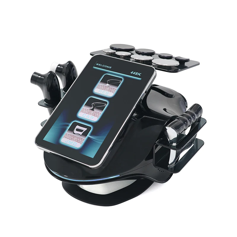 Professional RET CET 448kHz TECAR Therapy Machine for Pain Relief Skin Tightening and Body Contouring