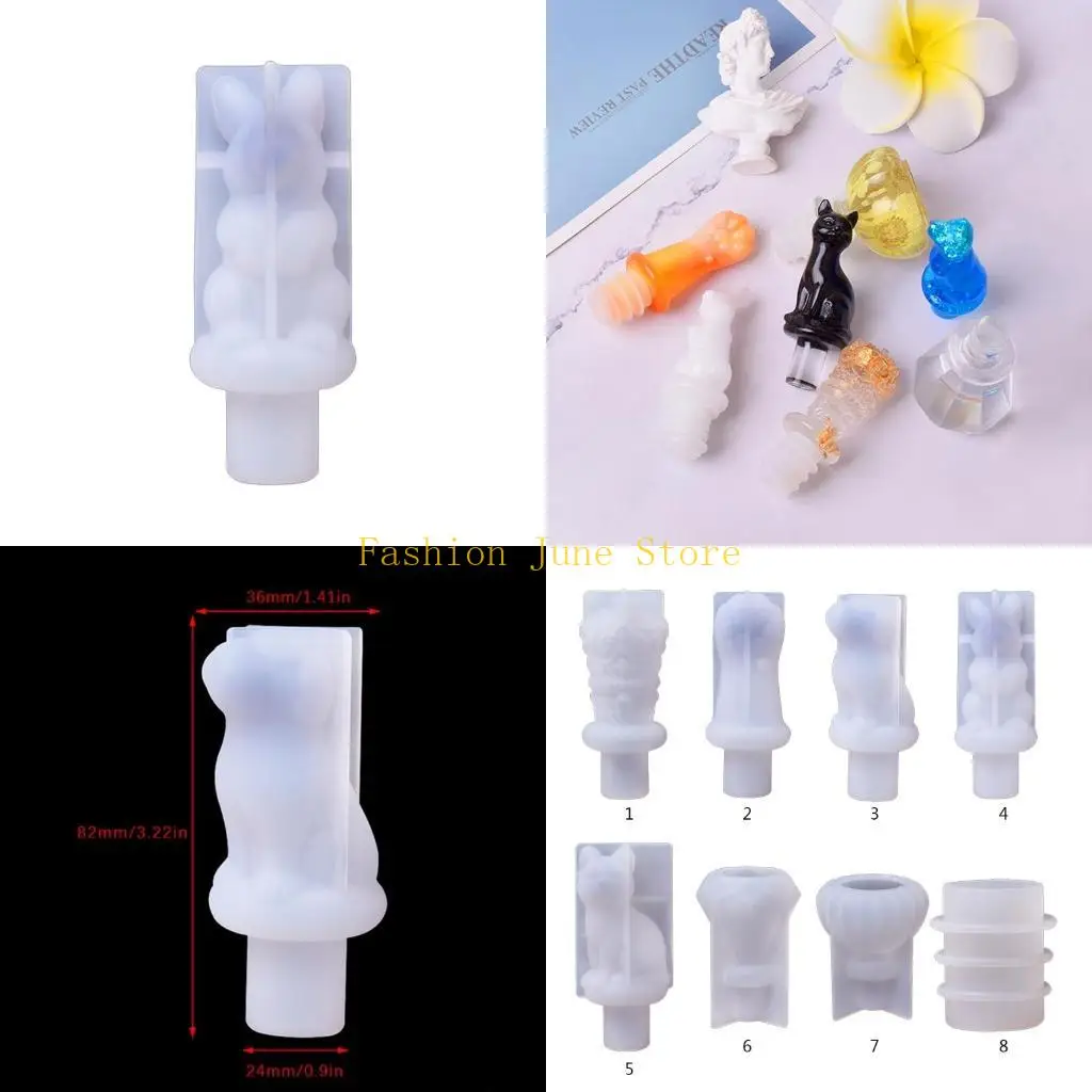 N5KA Wine Preservation Champagne Stopper Mold Decorative Wine Top Cap Wine Sealer Cap