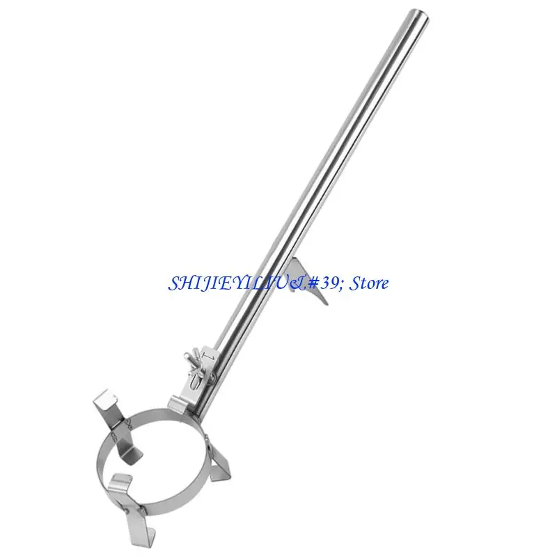 E21F Heavy Duty Crucible Gripping Tool Crucible Pliers for High Temperature Work