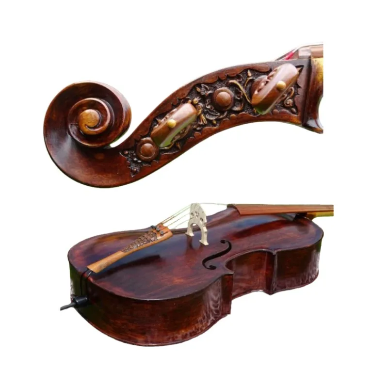 Copy Stradivari profession song master Cello 4/4 Old spruce , pure Hand Made