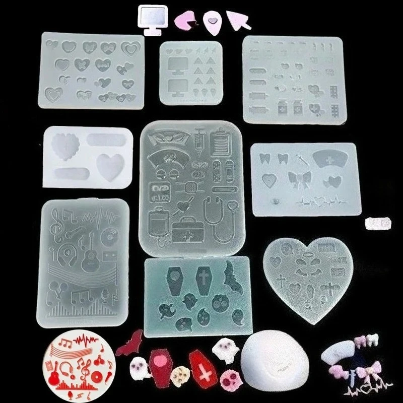 DIY Epoxy Resin Mold Silicone Jewelry Tool Jewelry Accessories
